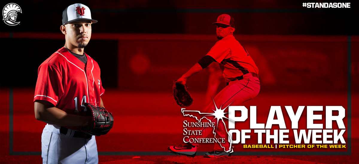 David Lebron Named SSC Pitcher of the Week