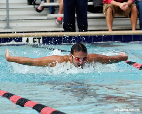 Tampa Men’s Swimming Places Four on All-SSC Team