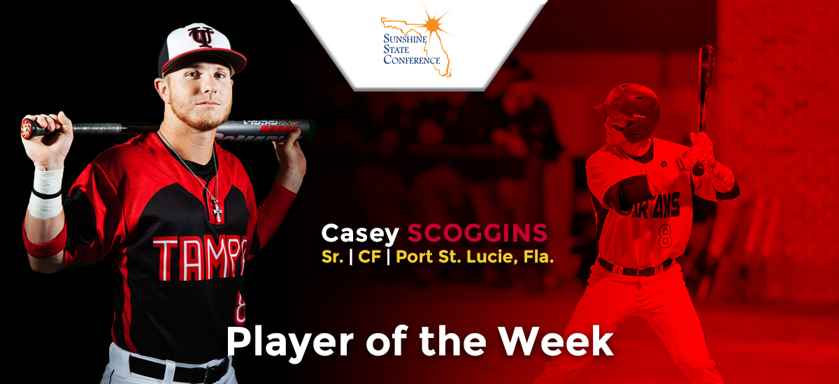 Casey Scoggins Named SSC Player of the Week