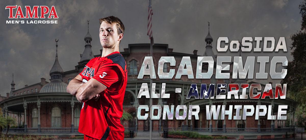 Conor Whipple Named Second-Team Academic All-American