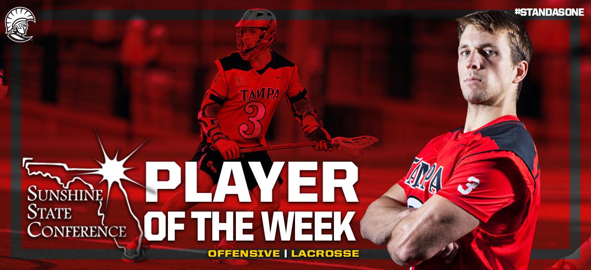 Conor Whipple Snags Back-To-Back SSC Offensive Player of the Week