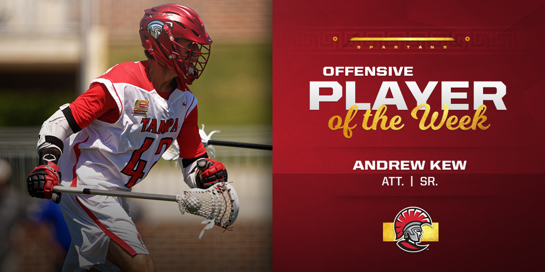 Andrew Kew Earns SSC Offensive Player of the Week