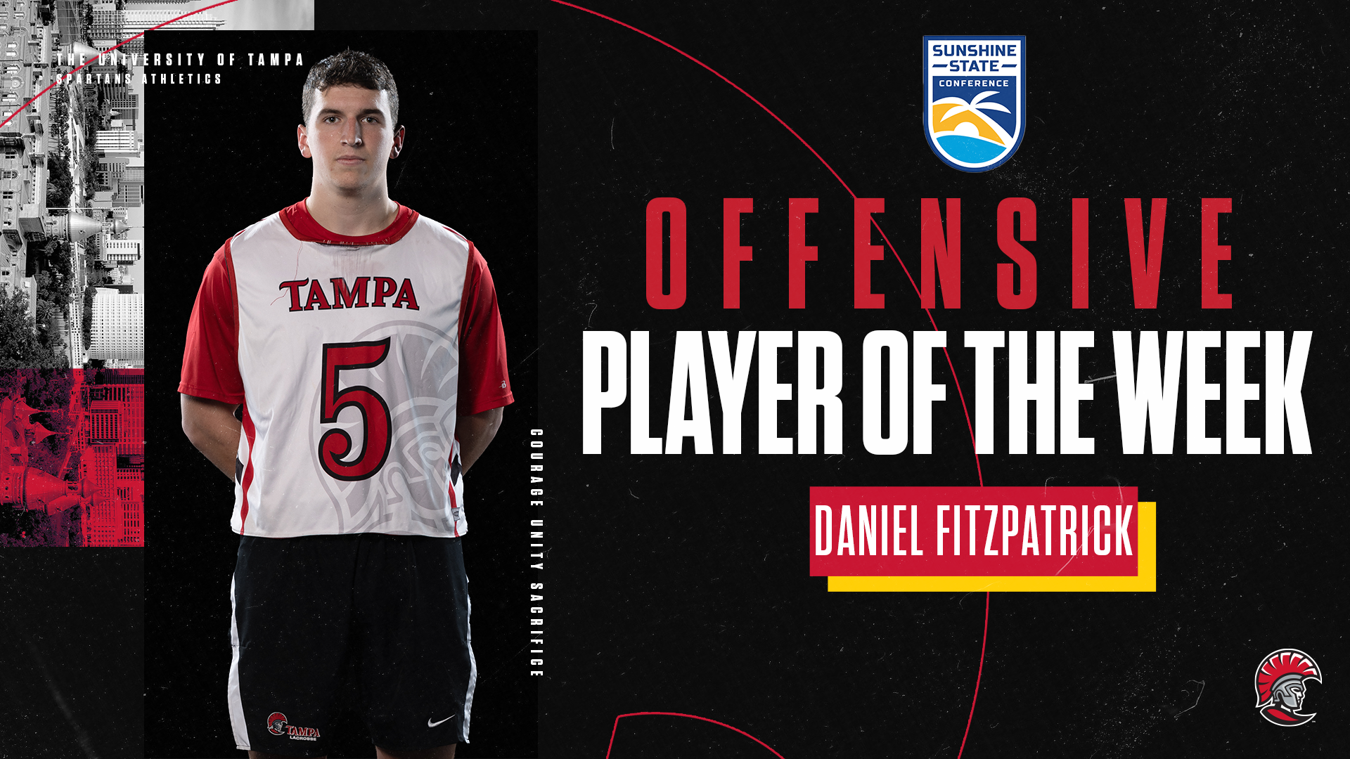 Daniel Fitzpatrick Named SSC Offensive Player of the Week