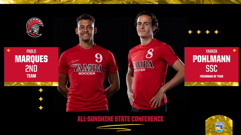 Pablo Marques, Yannik Pohlmann Honored by Sunshine State Conference