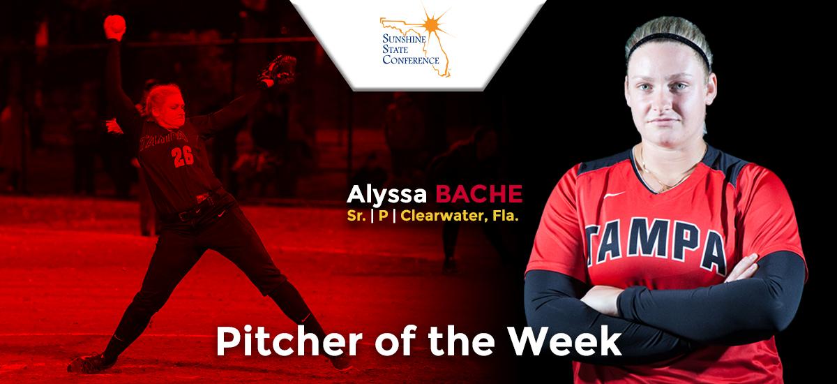 Alyssa Bache Named SSC Pitcher of the Week