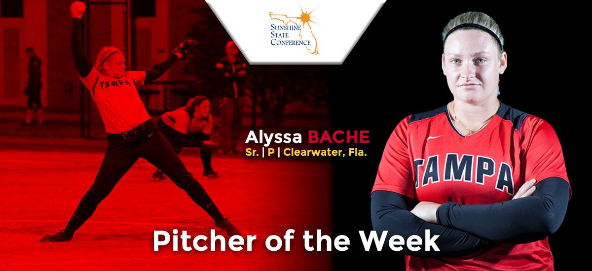 Alyssa Bache Named SSC Pitcher of the Week for Second Time