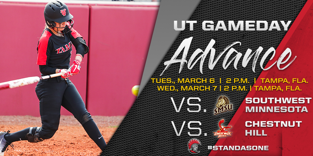 UT Softball Set to Host Pair of Afternoon Doubleheaders