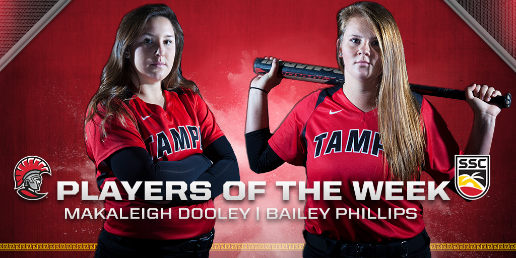 Tampa Softball Sweeps SSC Player of the Week Awards