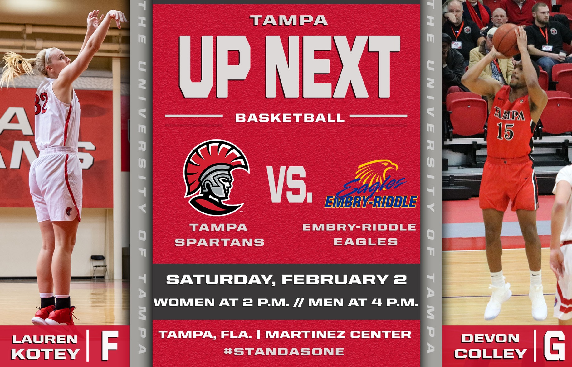 Tampa to Host Embry-Riddle