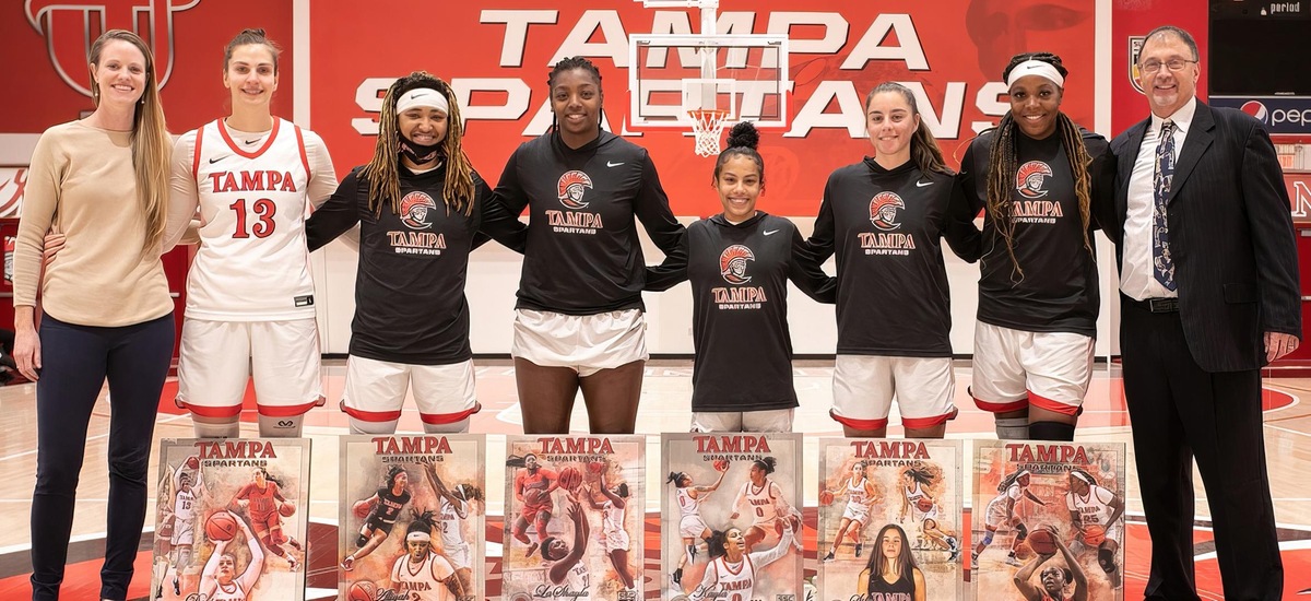 2022 Tampa Spartans Women's Basketball Senior Night