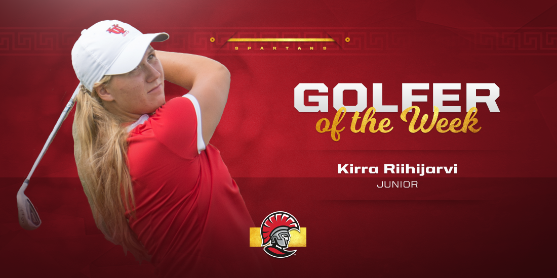 Kiira Riihijarvi Named SSC Women's Golfer of the Week