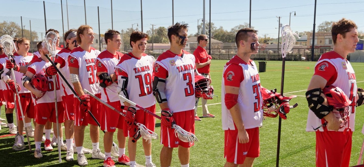 The No. 9 University of Tampa Men's Lacrosse Team is Set to Host Chestnut Hill