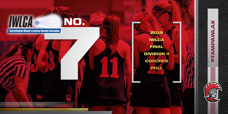In the Final IWLCA Coaches Poll, Tampa Earns No. 7