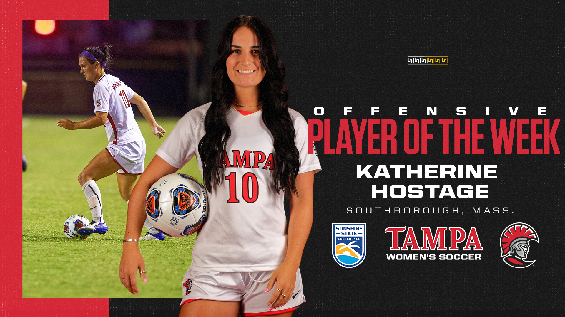Hostage named SSC Offensive Player of the Week