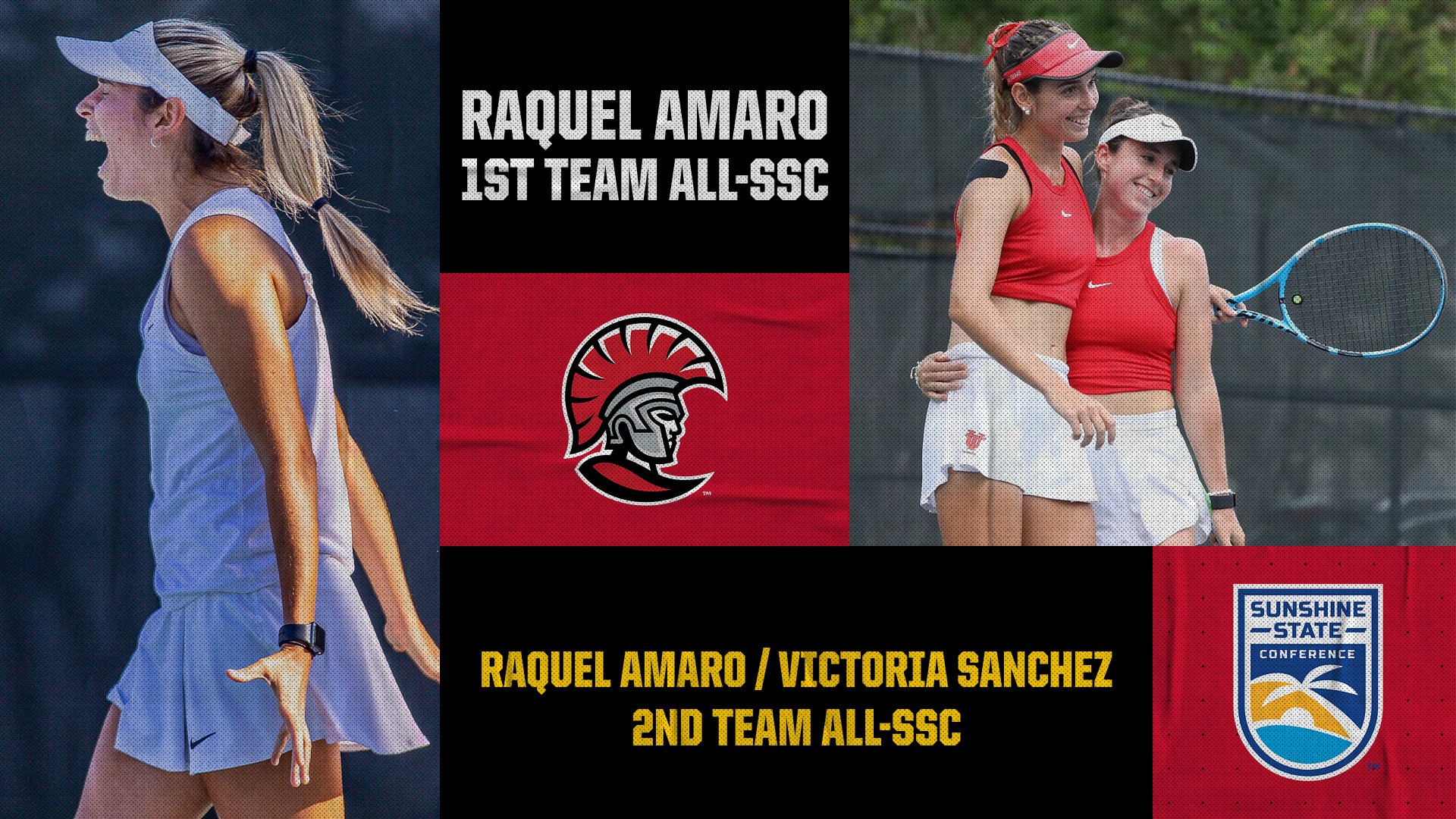 Raquel Amaro, Victoria Sanchez Named to All-SSC Team