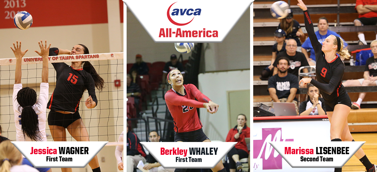 Trio of Tampa Volleyball Student-Athletes Named AVCA All-Americans