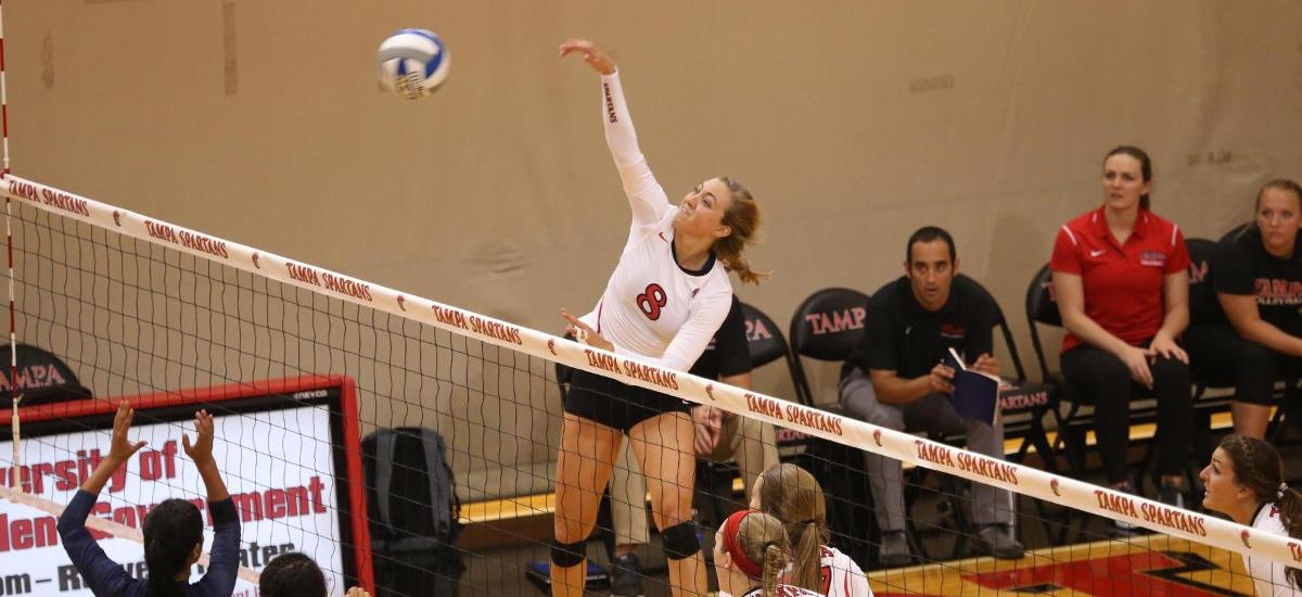 No. 19 Spartans Roll Tars in 3-0 Sweep