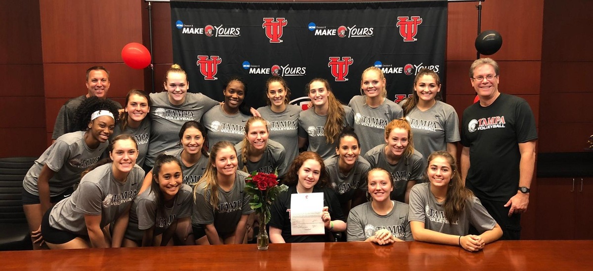 University of Tampa Women's Volleyball Drafts Newest Teammate Through Team IMPACT