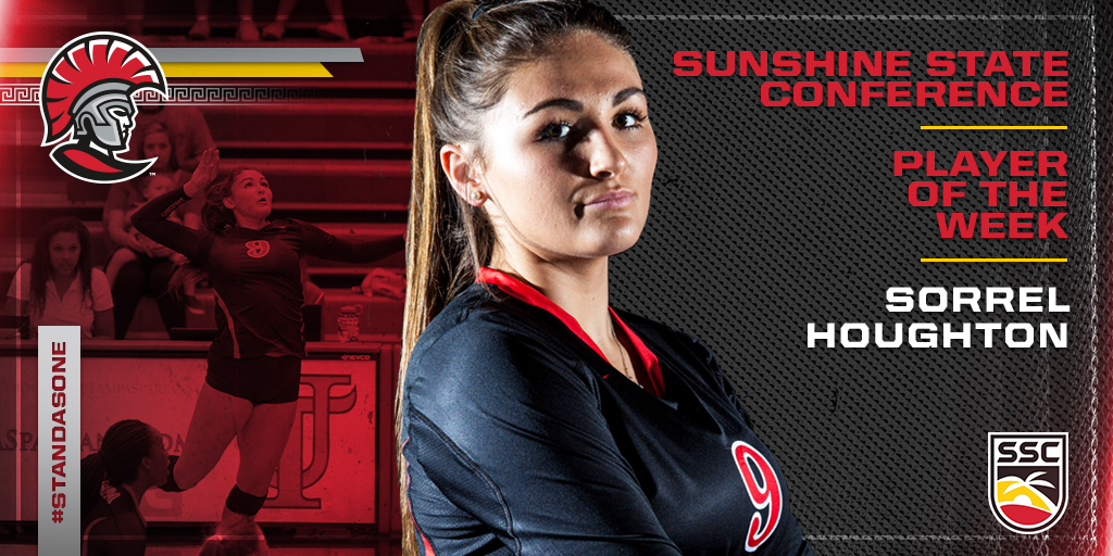 Sorrel Houghton Earns Sunshine State Conference Offensive Player of the Week
