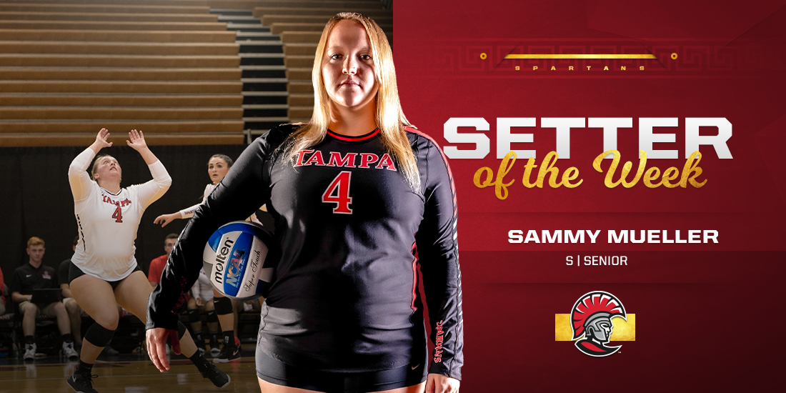 Mueller Earns Second SSC Setter of the Week Honors