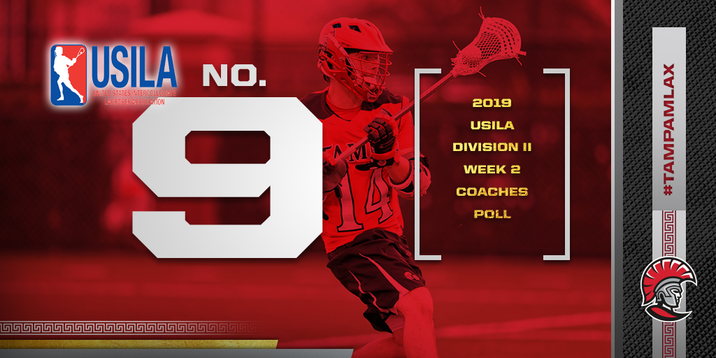 Men's Lacrosse Climbs Poll to No. 9