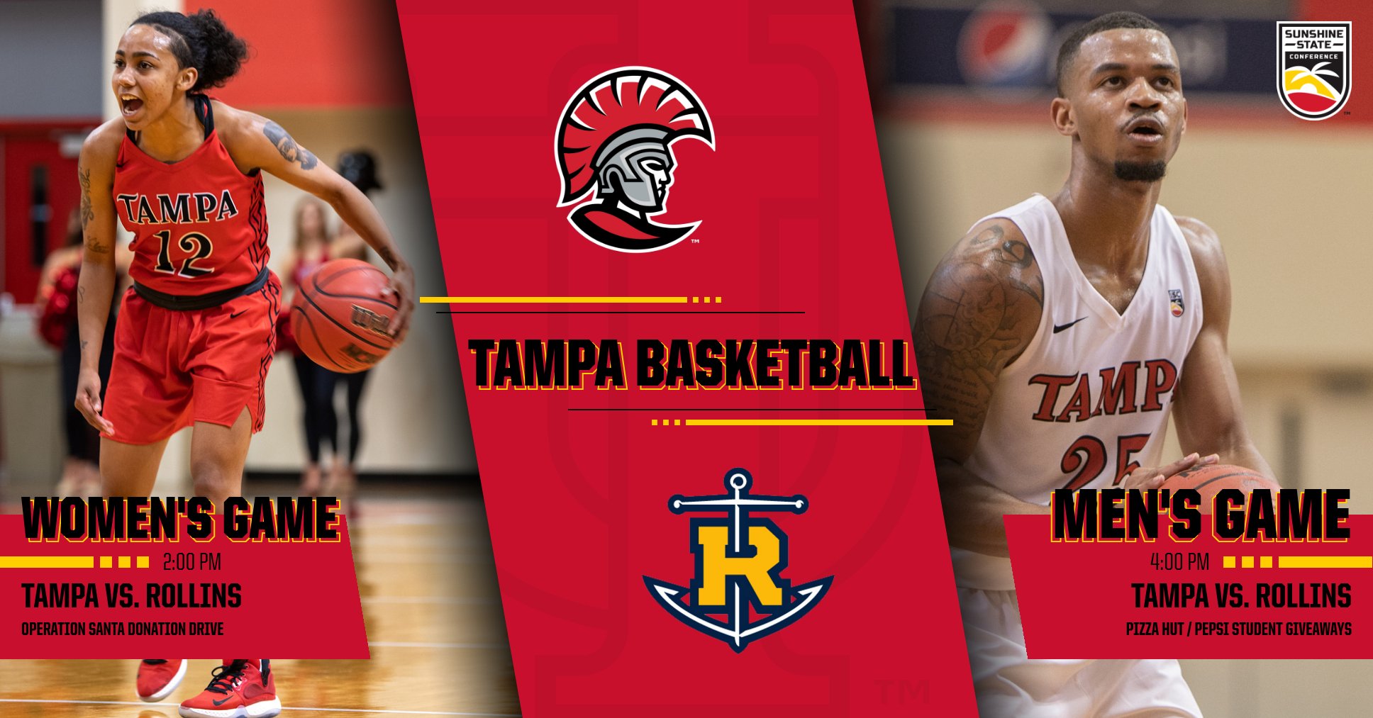 Spartans to Welcome Rollins for SSC Basketball Matchup