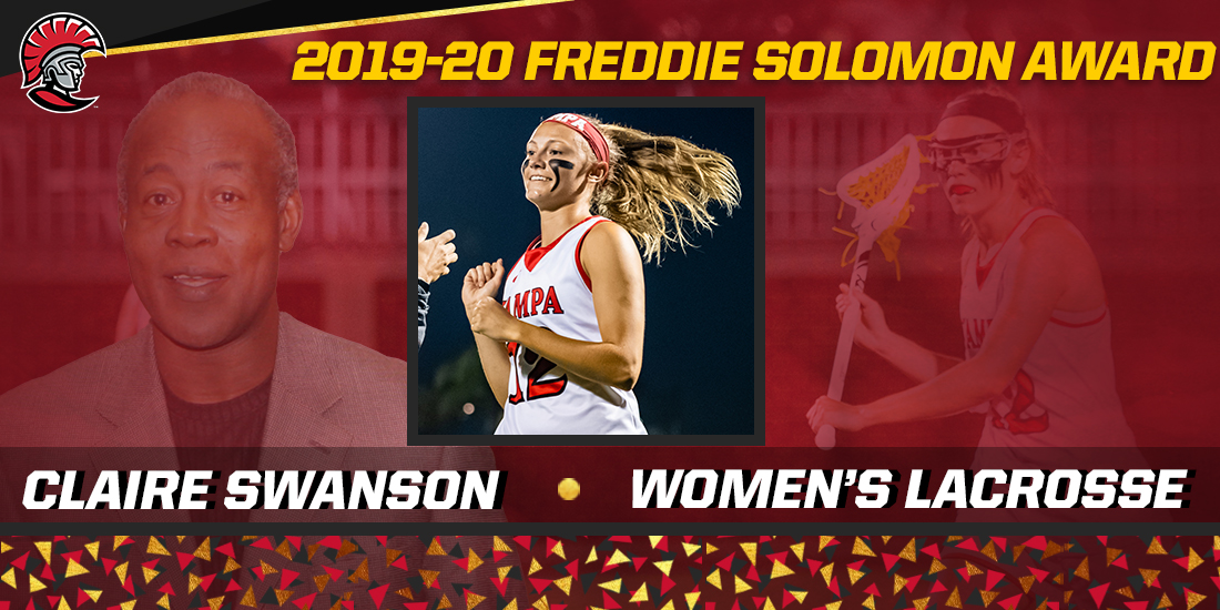 Claire Swanson Honored With 2019-20 Freddie Solomon Community Service Award
