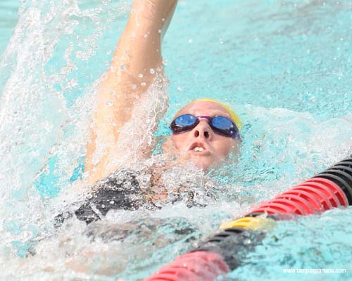 Kristine Kassl Excels on Land and in the Water