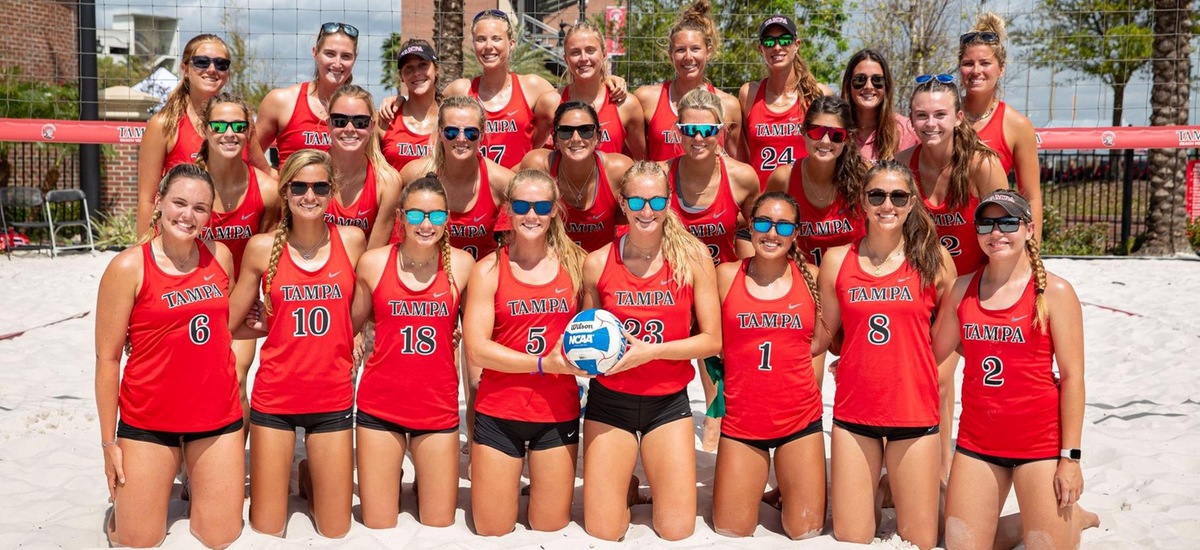 Beach Volleyball Honored in Senior Salute