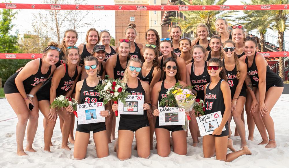 Beach Sweeps Lions and Mocs on Senior Day