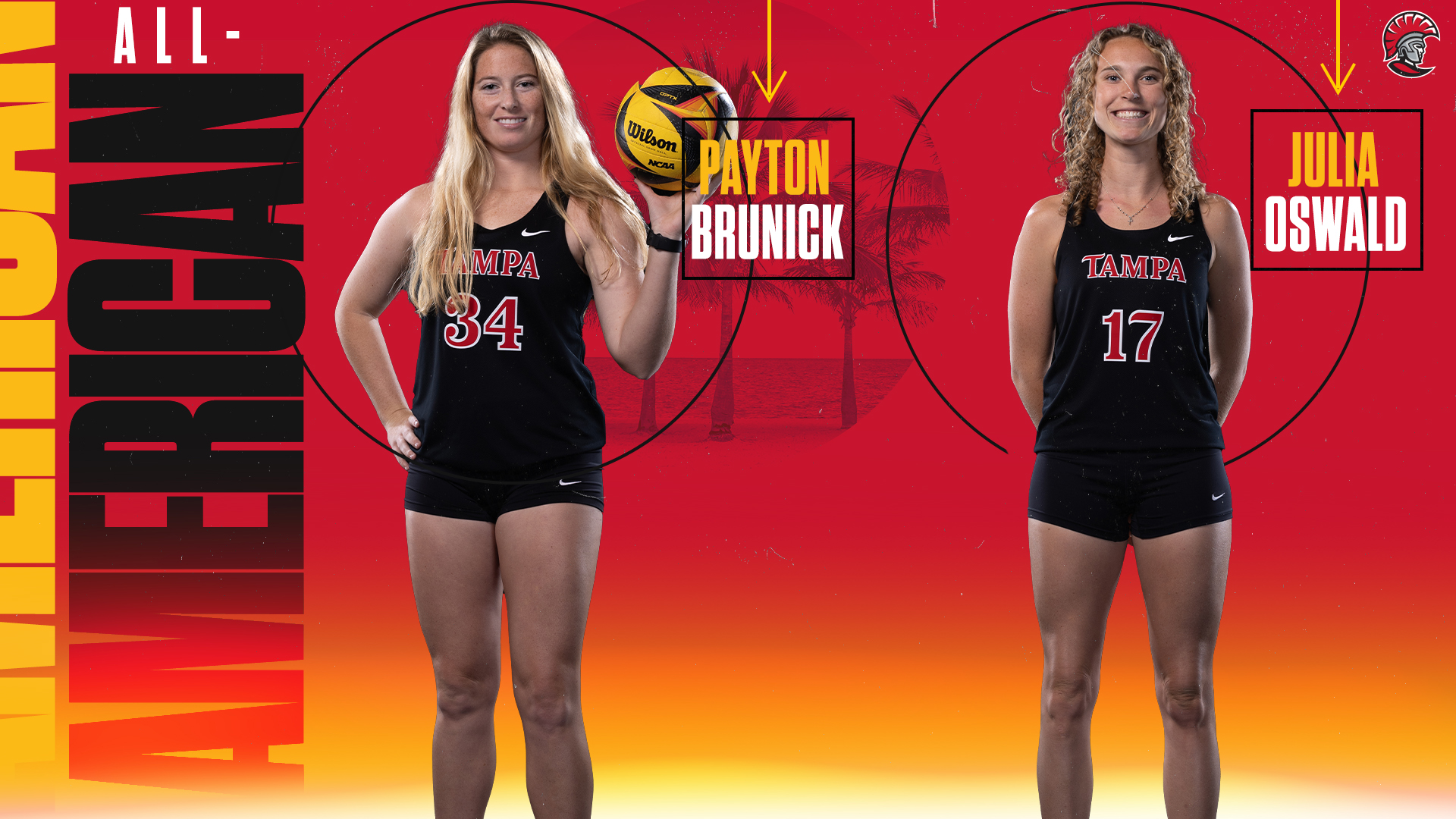 Payton Brunick and Julia Oswald Named All-Americans