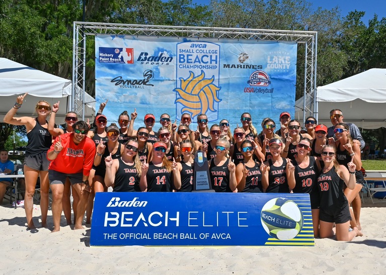 Tampa Beach Volleyball Repeats, Crowned AVCA Small College Champions for Fourth Time