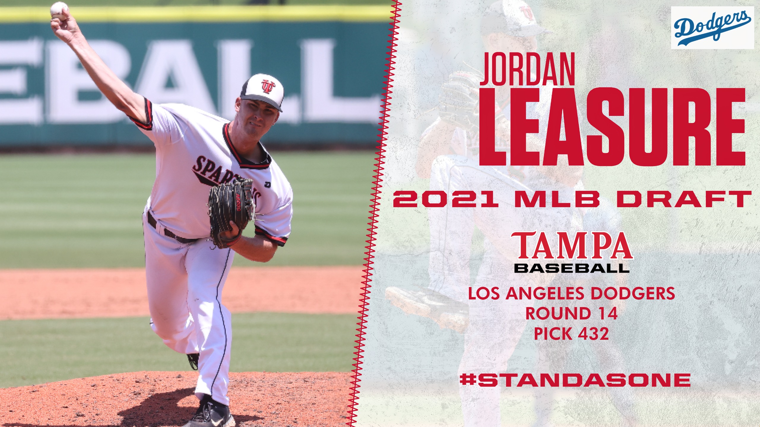 2021 MLB Draft Selection Jordan Leasure