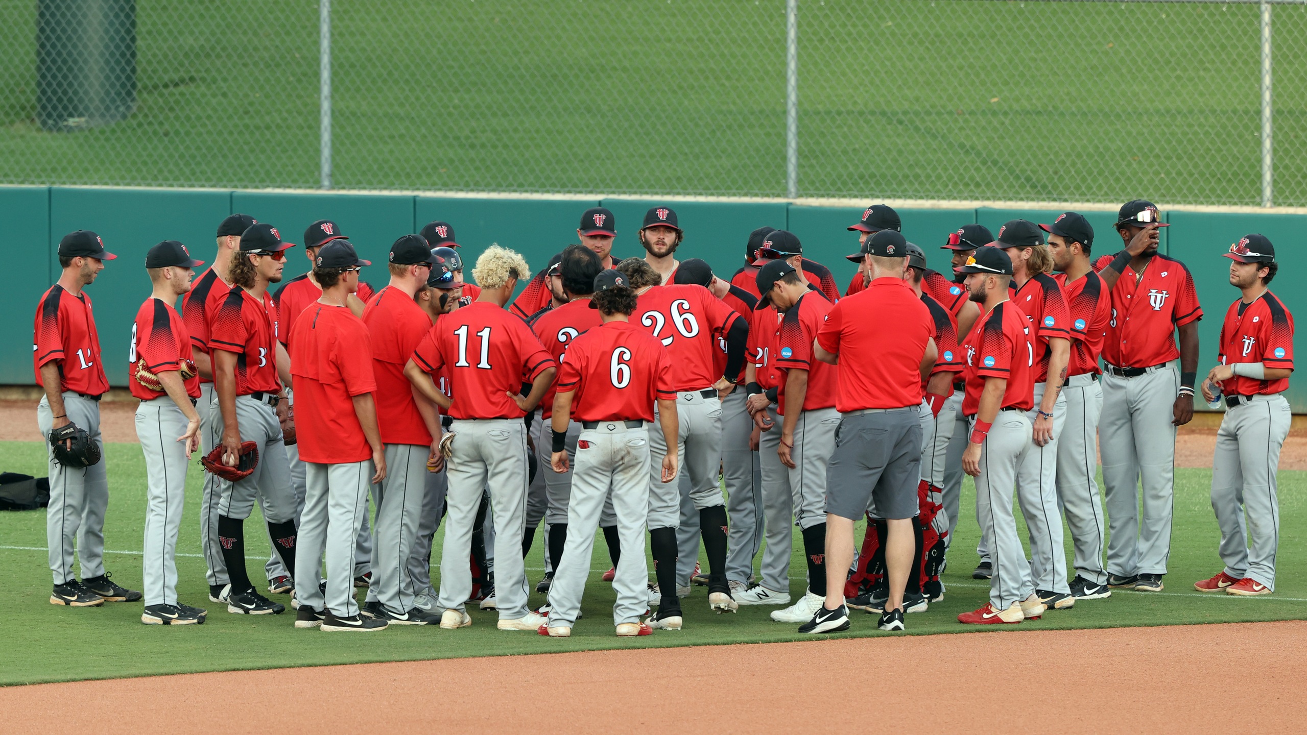 The University of Tampa Spartans baseball team.