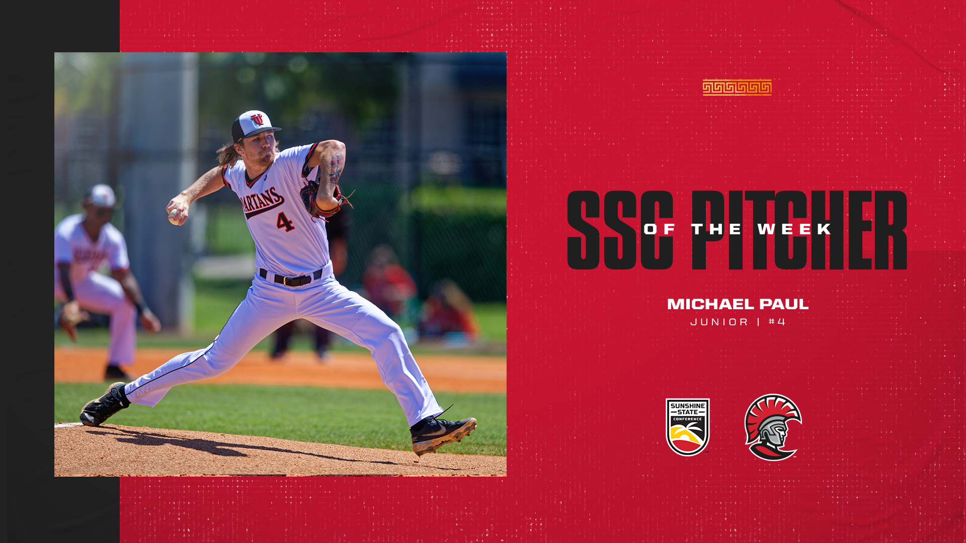 Michael Paul SSC Pitcher of the Week