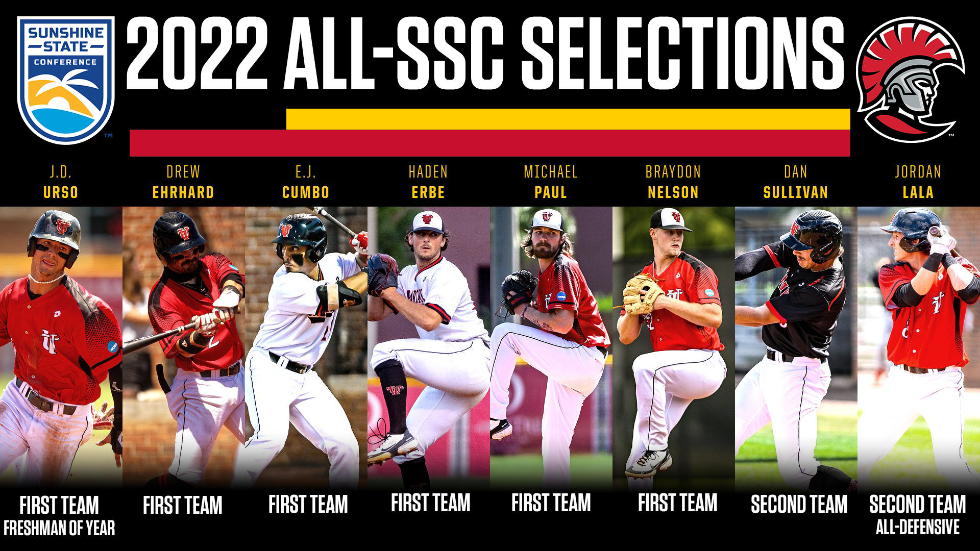 2022 All-SSC Baseball Selections
