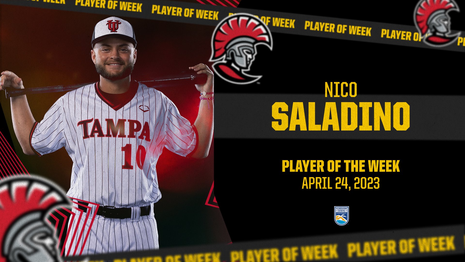 Nico Saladino Named SSC Player of the Week