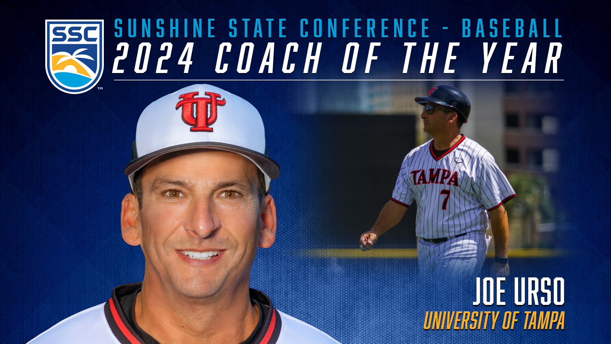 2024 Sunshine State Conference Coach of the Year Joe Urso