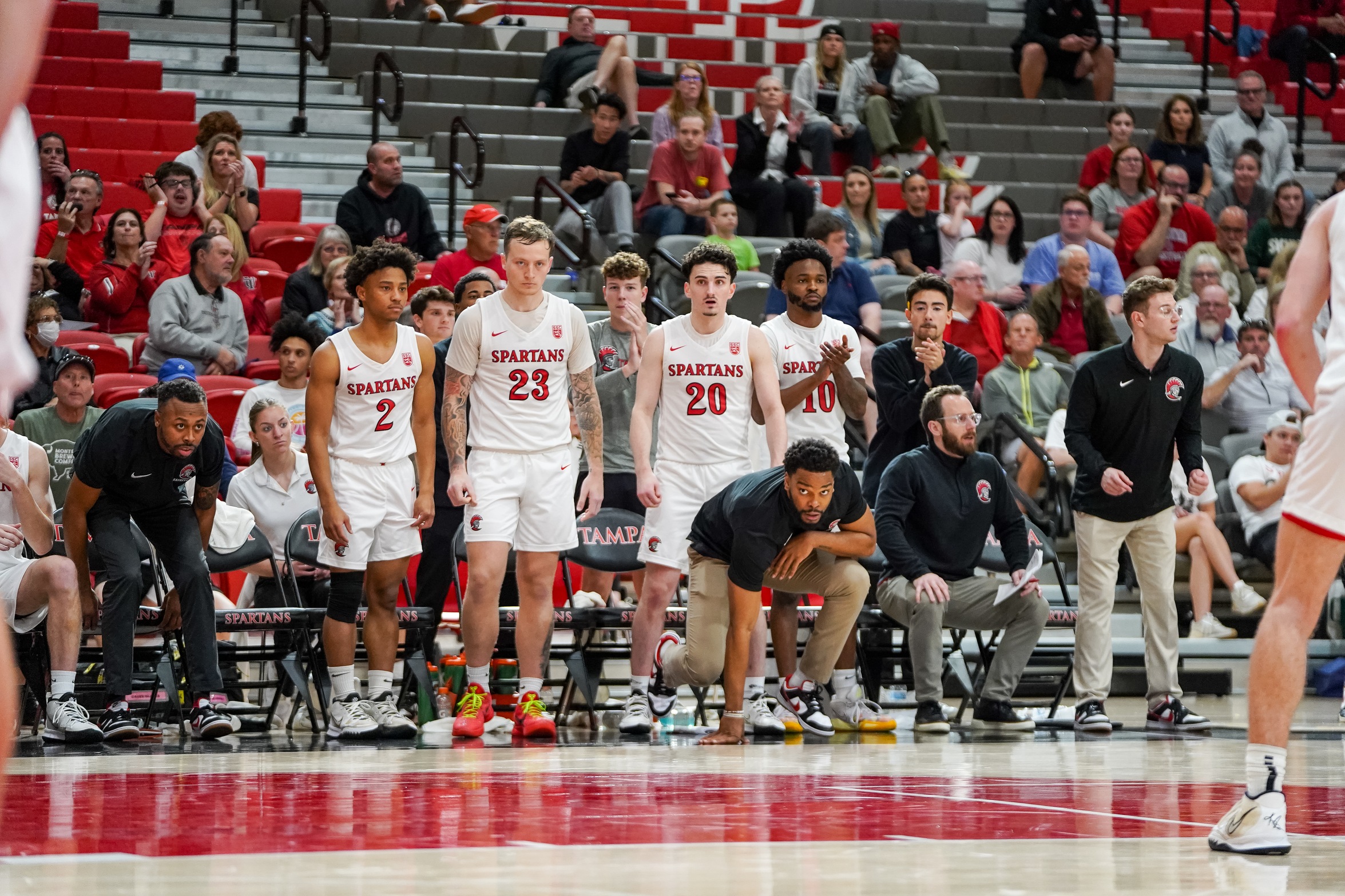 Men's Basketball Sideline Picture