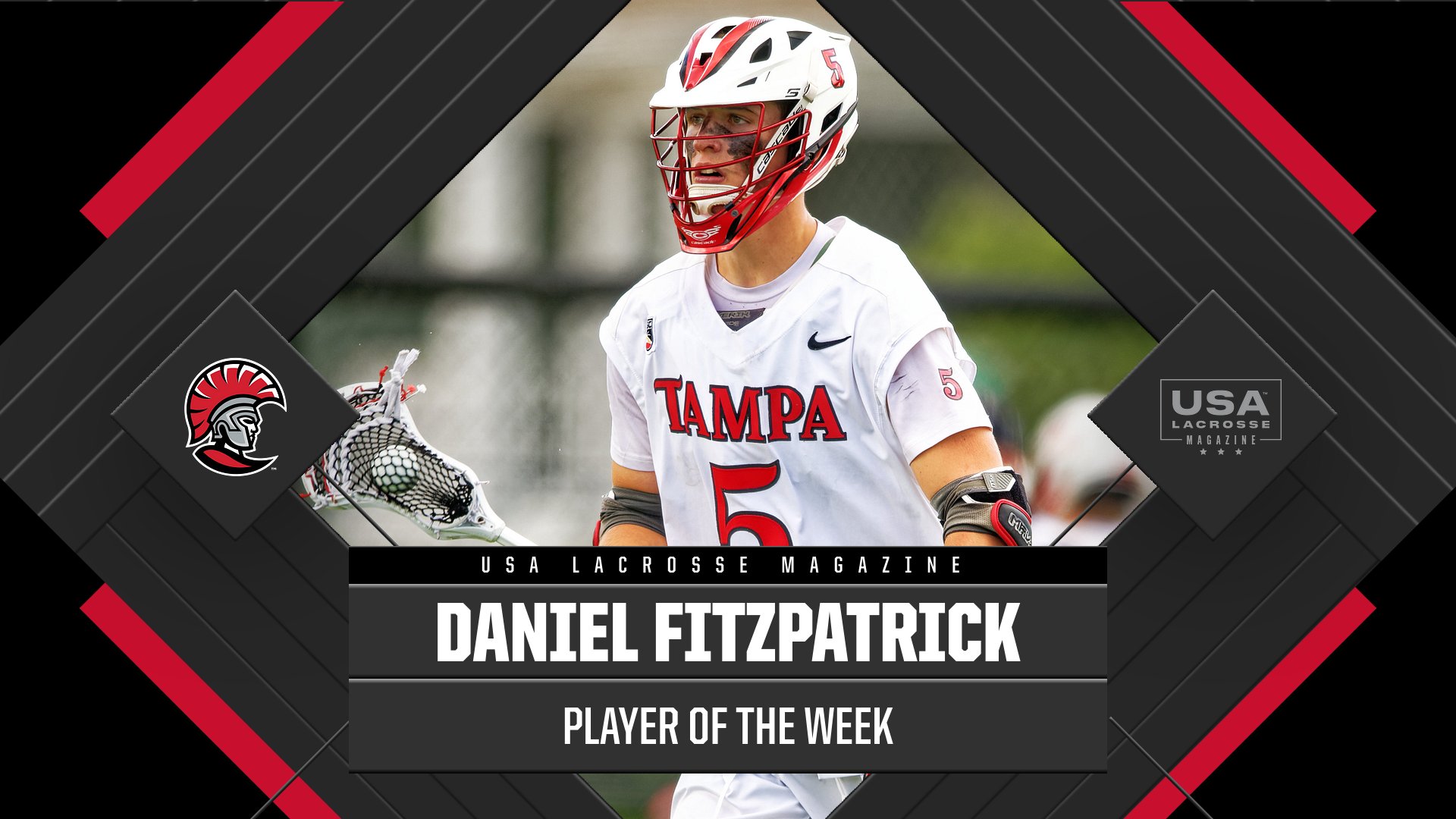 Daniel Fitzpatrick Named USA Lacrosse Magazine Player of the Week