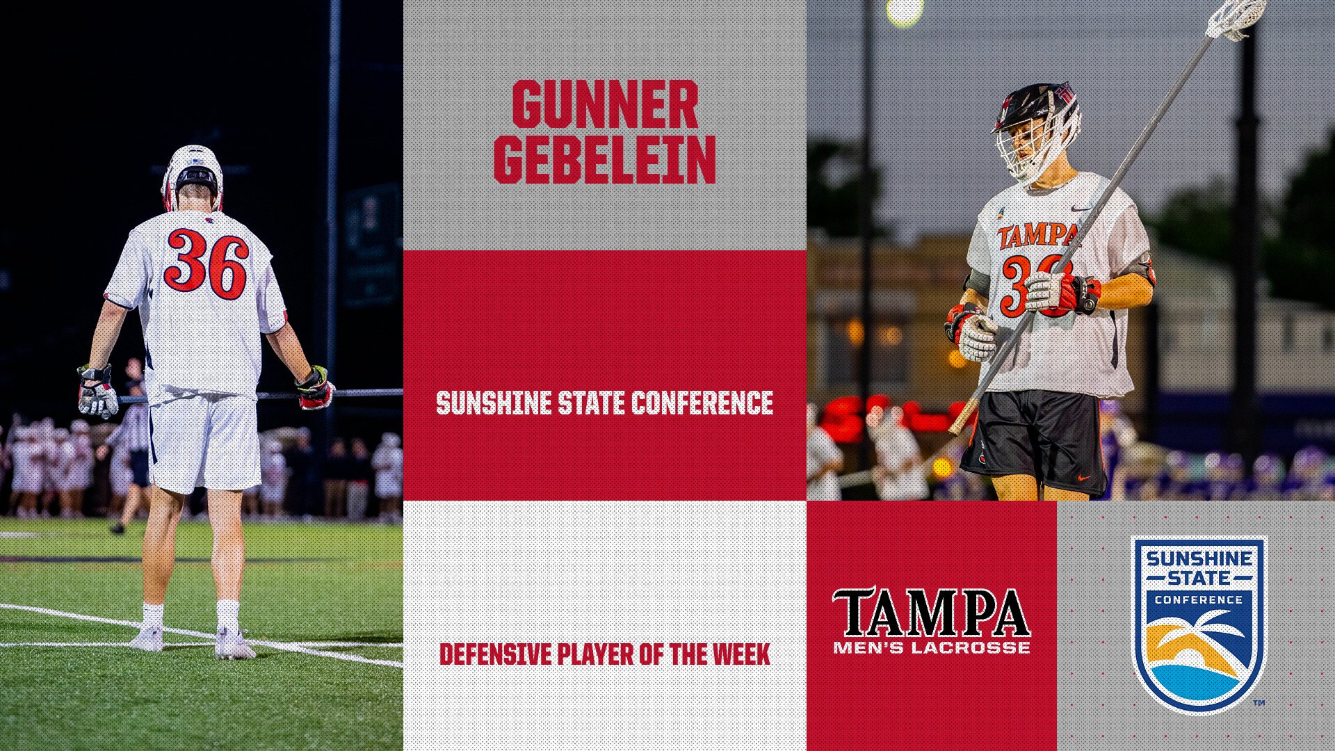 Gunner Gebelein Tabbed Sunshine State Conference Defensive Player of the Week