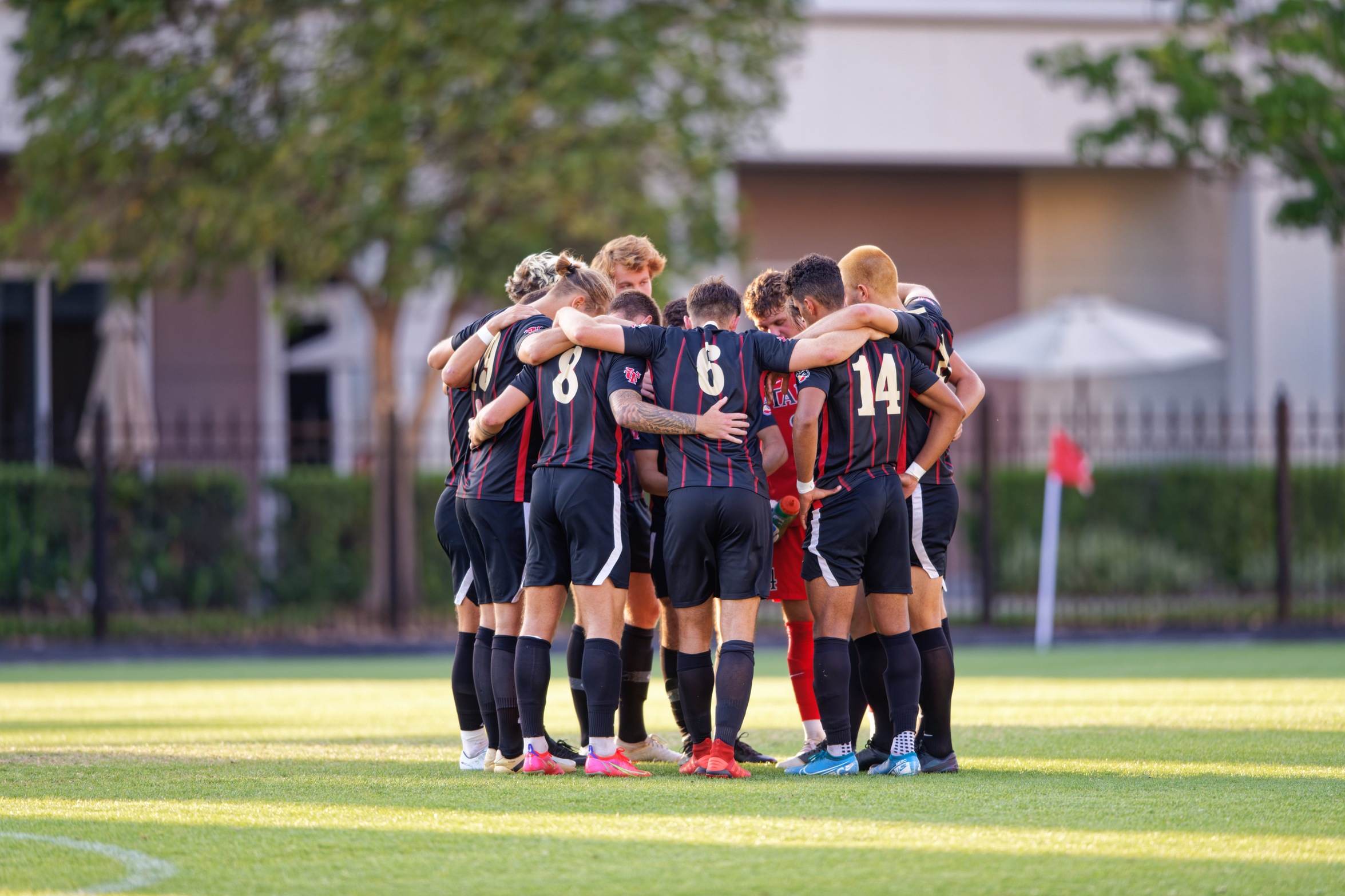 The University of Tampa Spartans men's soccer team.
