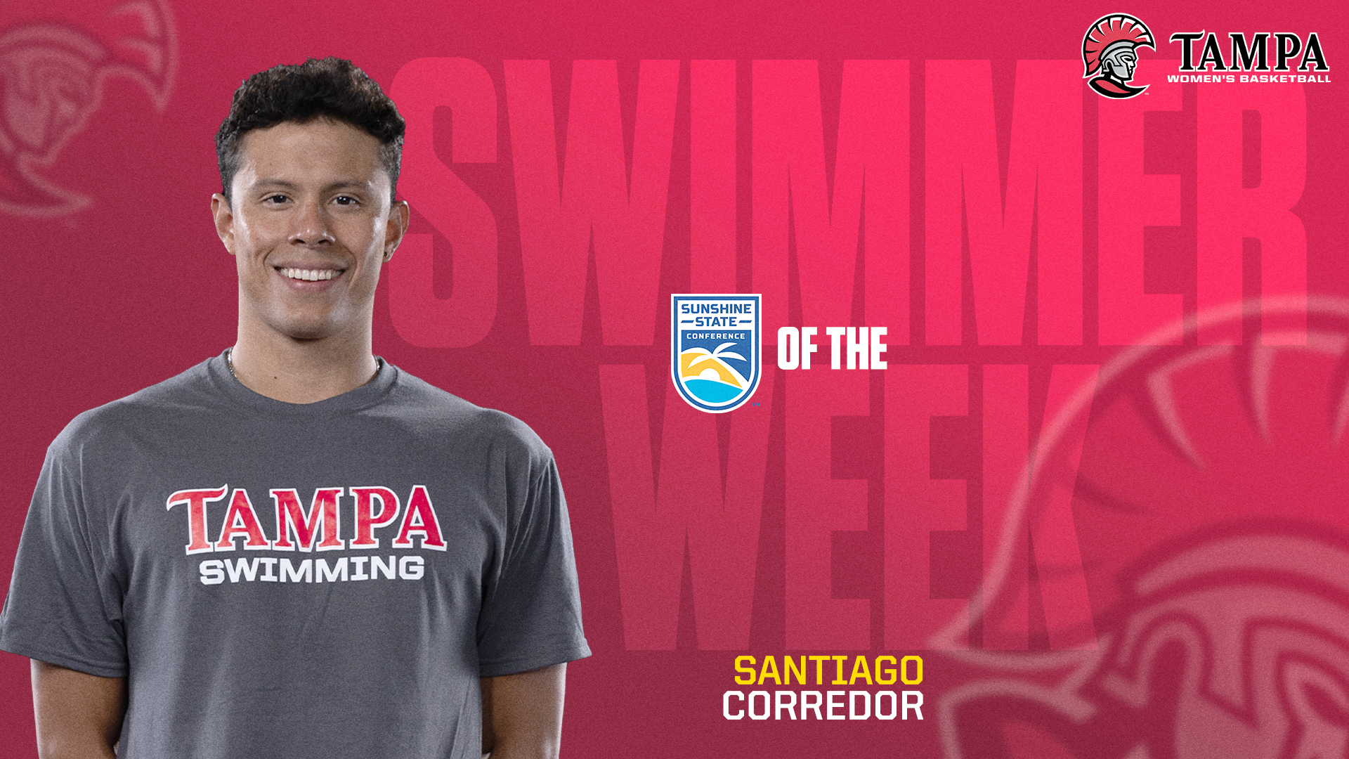 SSC Swimmer of the Week Santiago Corredor