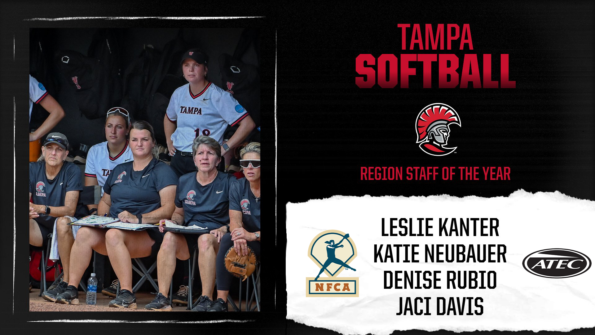 NFCA South Region Coaching Staff of the Year