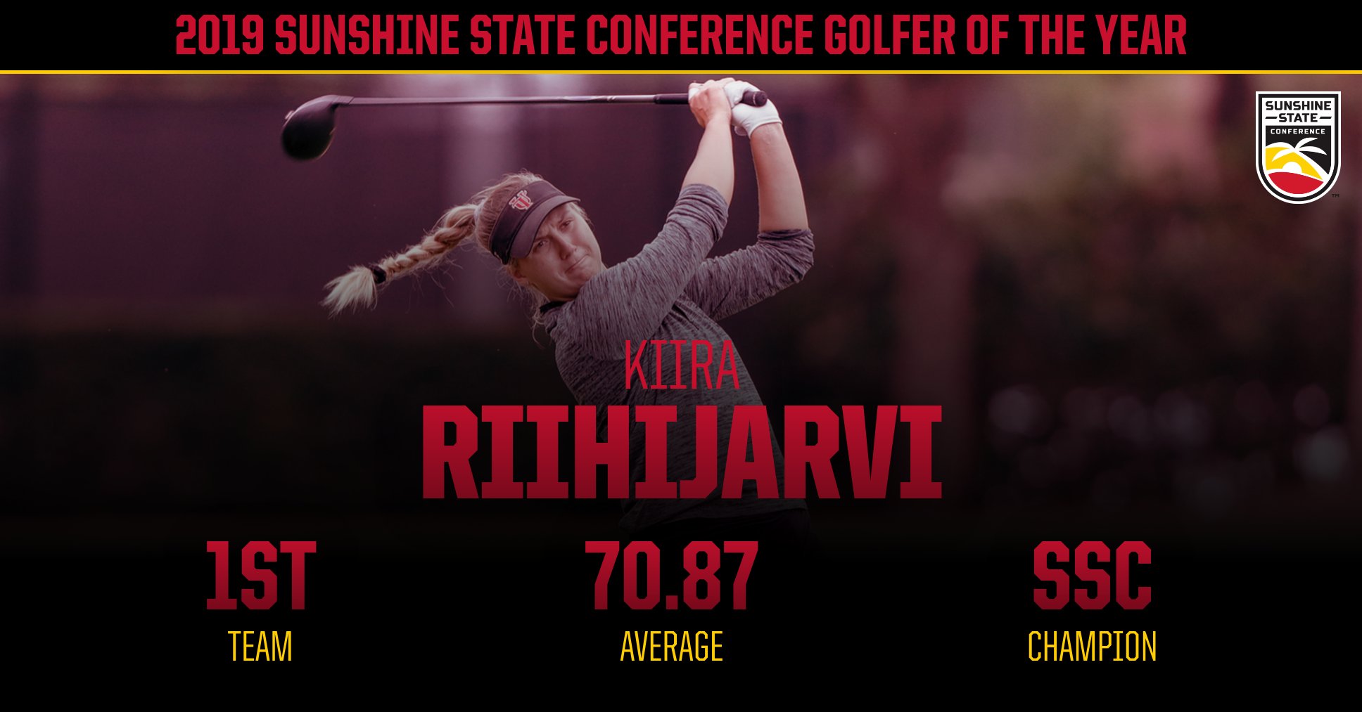 SSC Honors Kiira Riihijarvi as UT's First Golfer of the Year