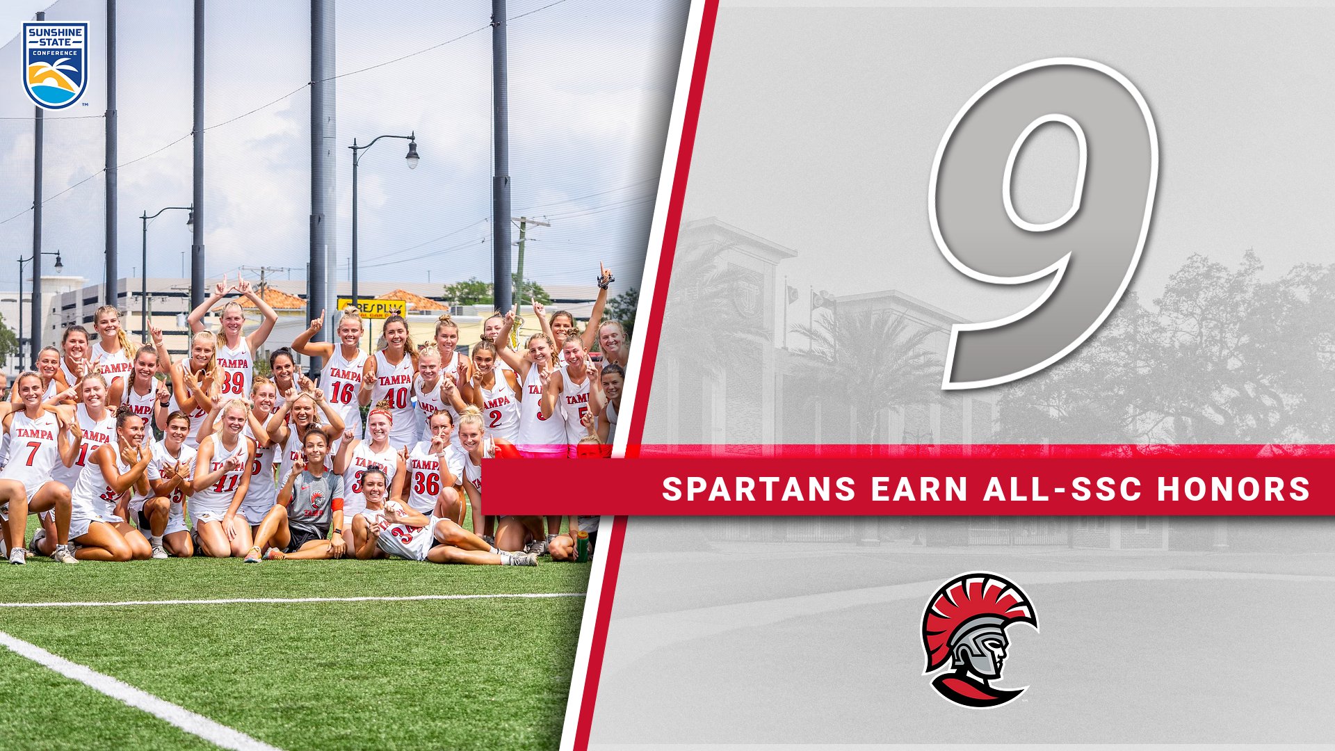 Nine Spartans Earn All-SSC Honors