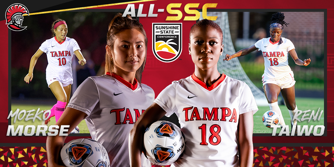 Women's Soccer Players Moeko Morse, Reni Taiwo Named All-SSC