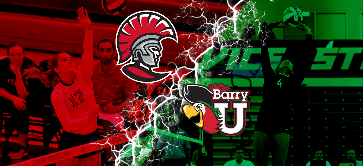 Spartans Host Barry for Last Home Game of the Season