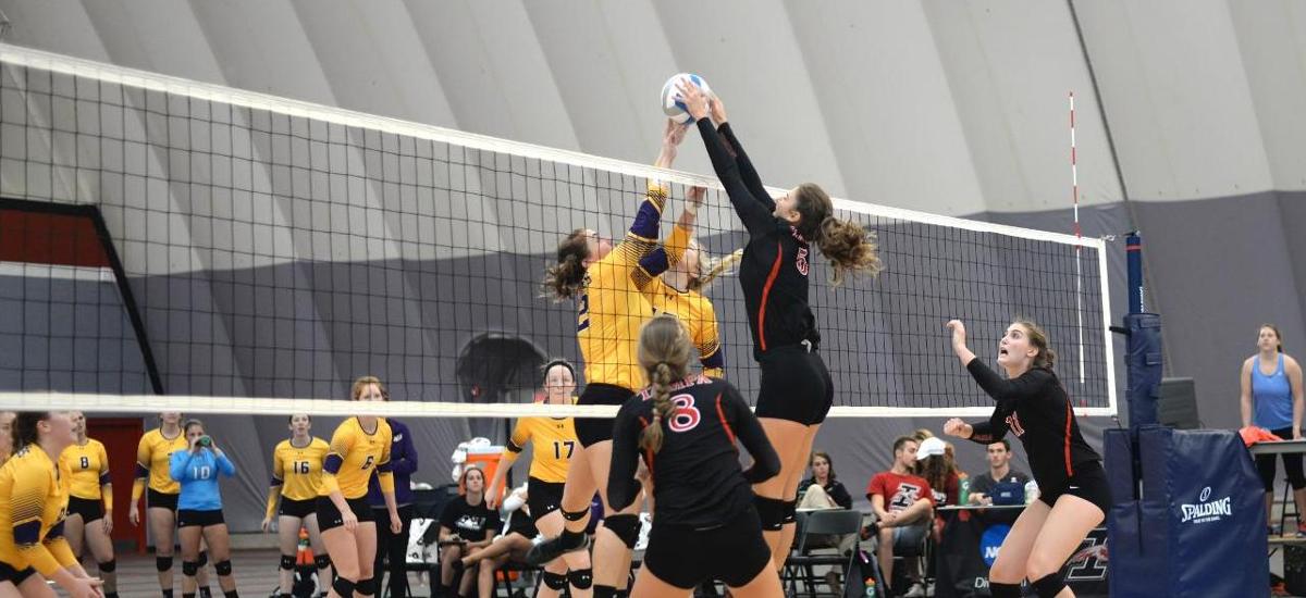 Spartans Ground Eagles in Four Sets