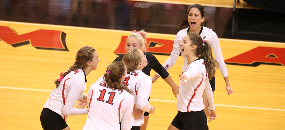 Tampa Moves Up to No. 22 in Latest AVCA Poll